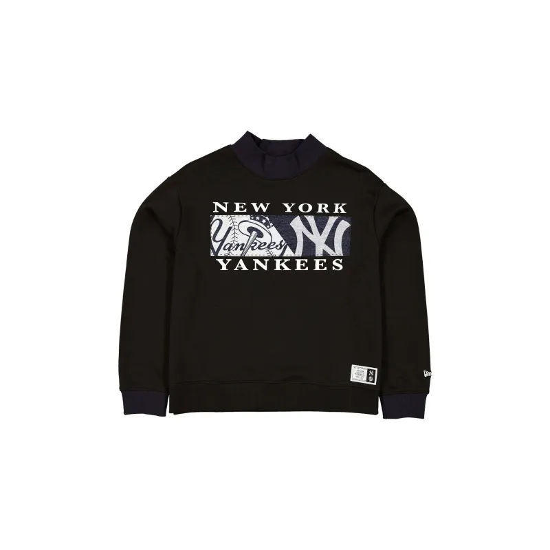New York Yankees Team Split Women's Mockneck sold by New Era