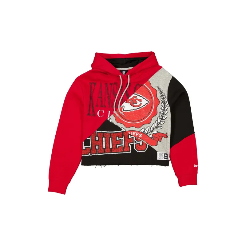 Kansas City Chiefs Team Split Women's Hoodie sold by New Era