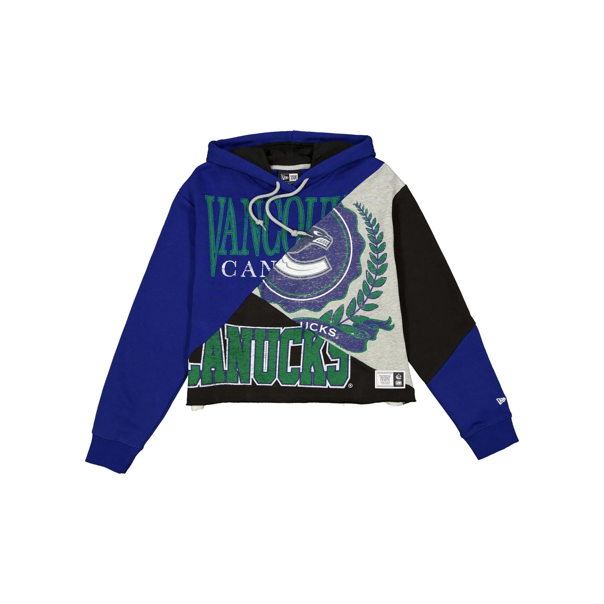 Vancouver Canucks Team Split Women's Hoodie sold by New Era