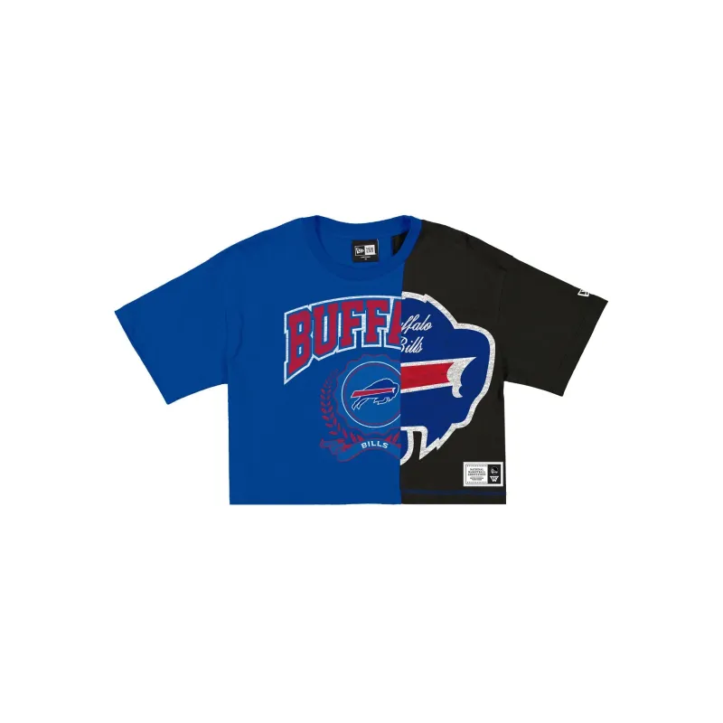 Buffalo Bills Team Split Women's Short-Sleeve T-Shirt sold by New Era