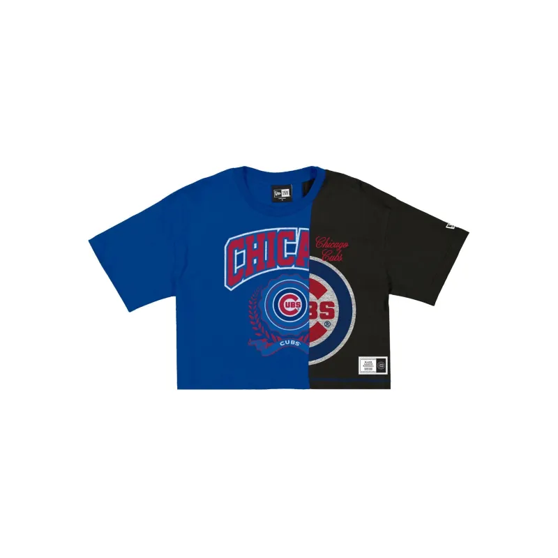 Chicago Cubs Team Split Women's Short-Sleeve T-Shirt sold by New Era