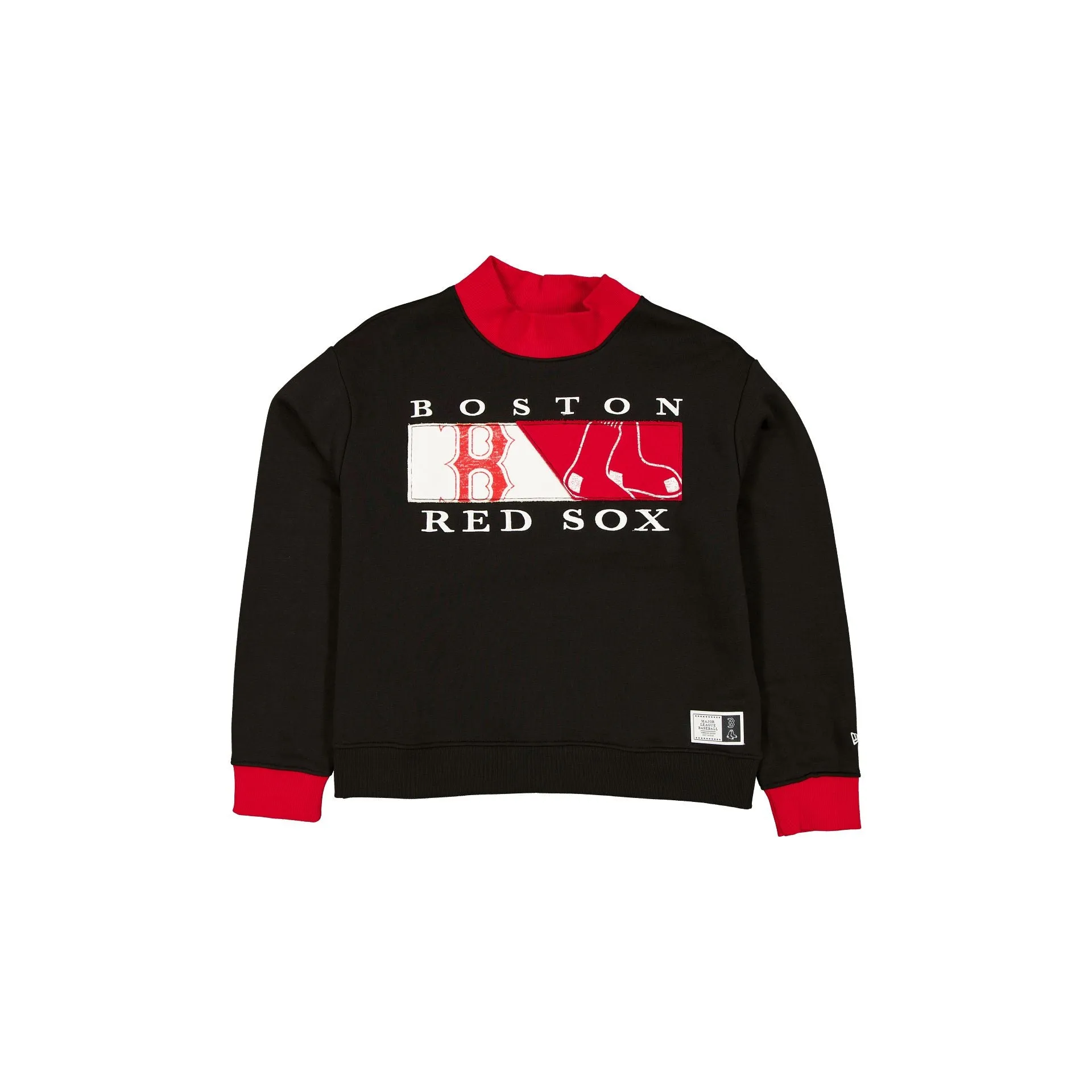 Boston Red Sox Team Split Women's Mockneck sold by New Era