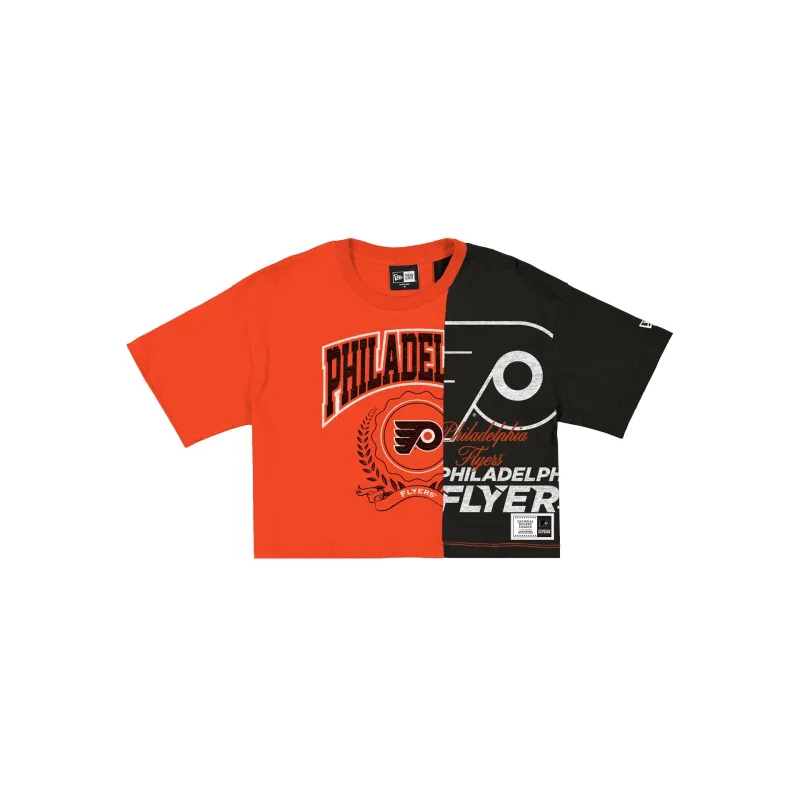 Philadelphia Flyers Team Split Women's Short-Sleeve T-Shirt sold by New Era