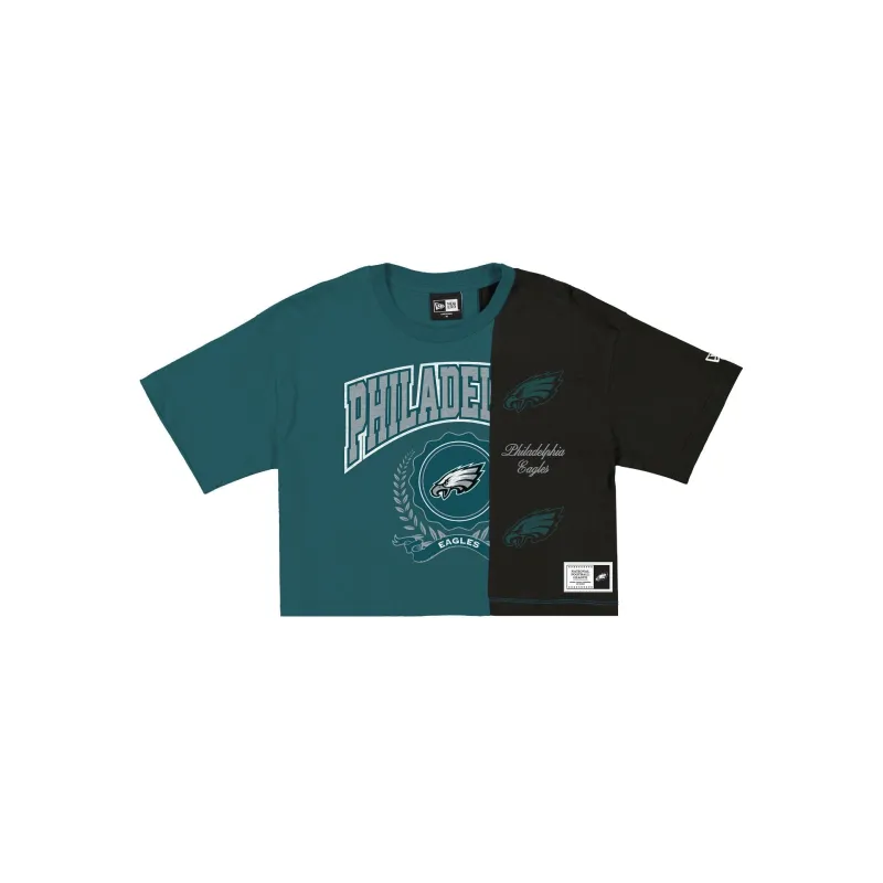 Philadelphia Eagles Team Split Women's Short-Sleeve T-Shirt sold by New Era