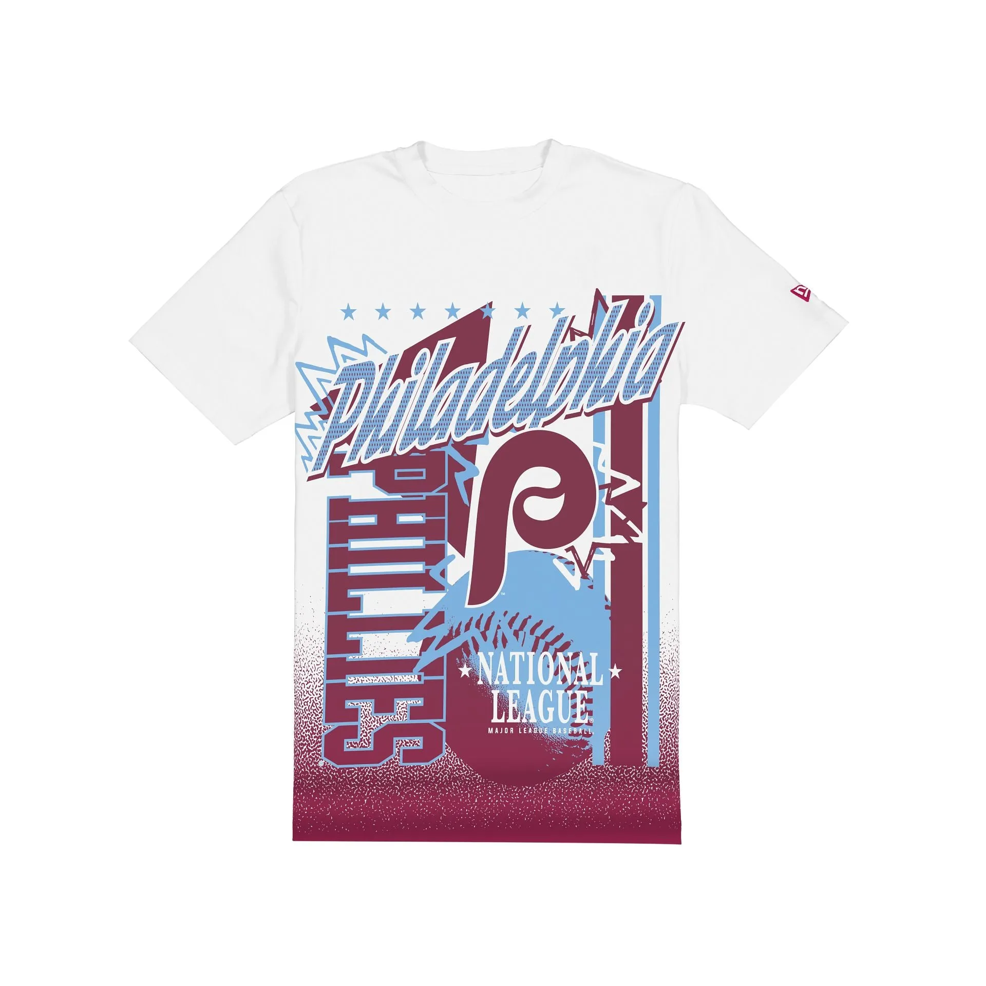 Philadelphia Phillies Sport Classics White Short-Sleeve T-Shirt sold by New Era
