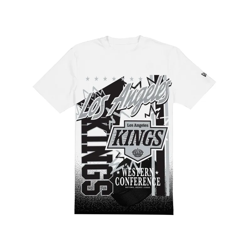 Los Angeles Kings Sport Classics White Short-Sleeve T-Shirt sold by New Era