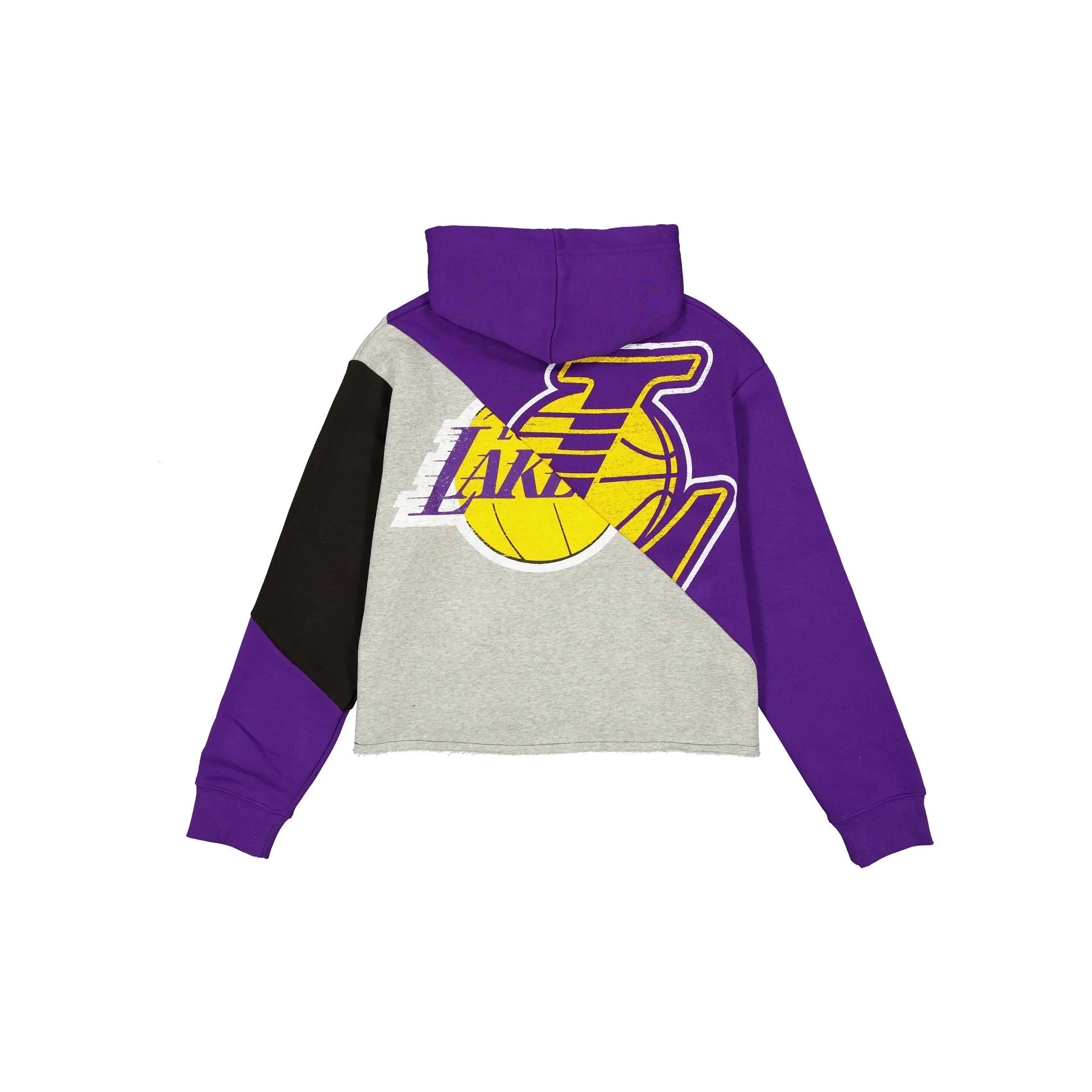 Los Angeles Lakers Team Split Women's Cropped Hoodie sold by New Era product image thumbnail 2