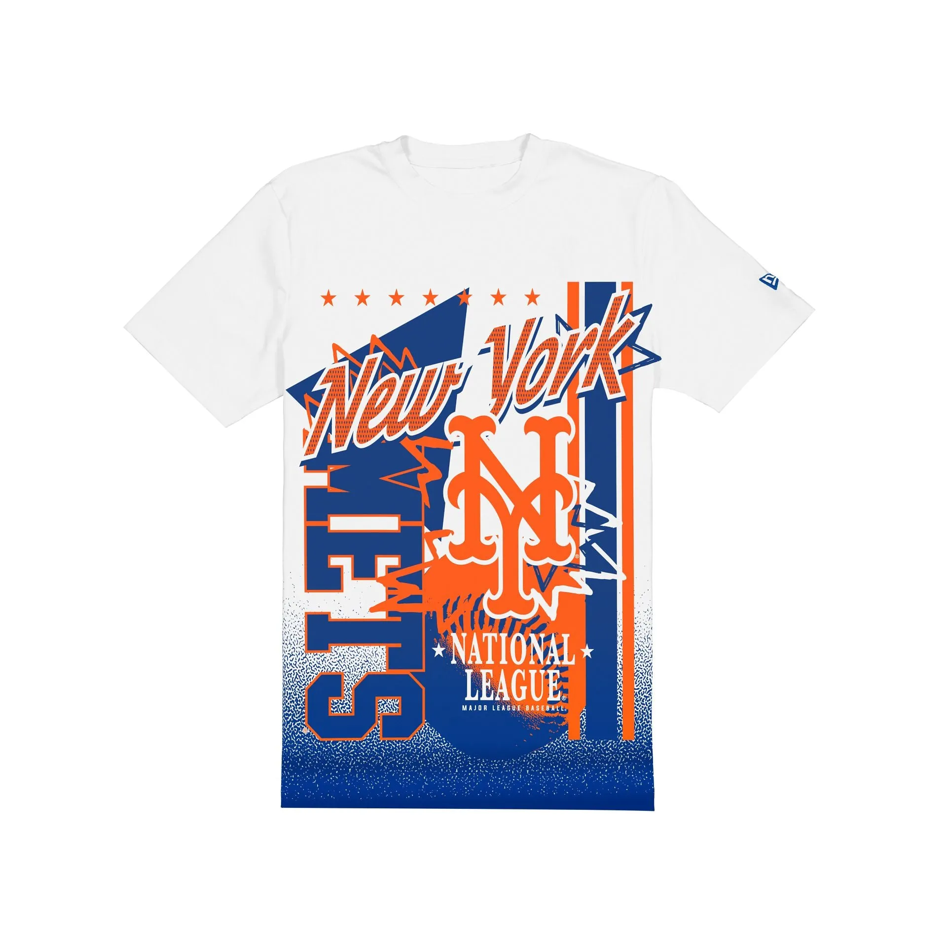 New York Mets Sport Classics White Short-Sleeve T-Shirt sold by New Era