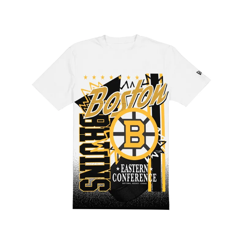 Boston Bruins Sport Classics White Short-Sleeve T-Shirt sold by New Era