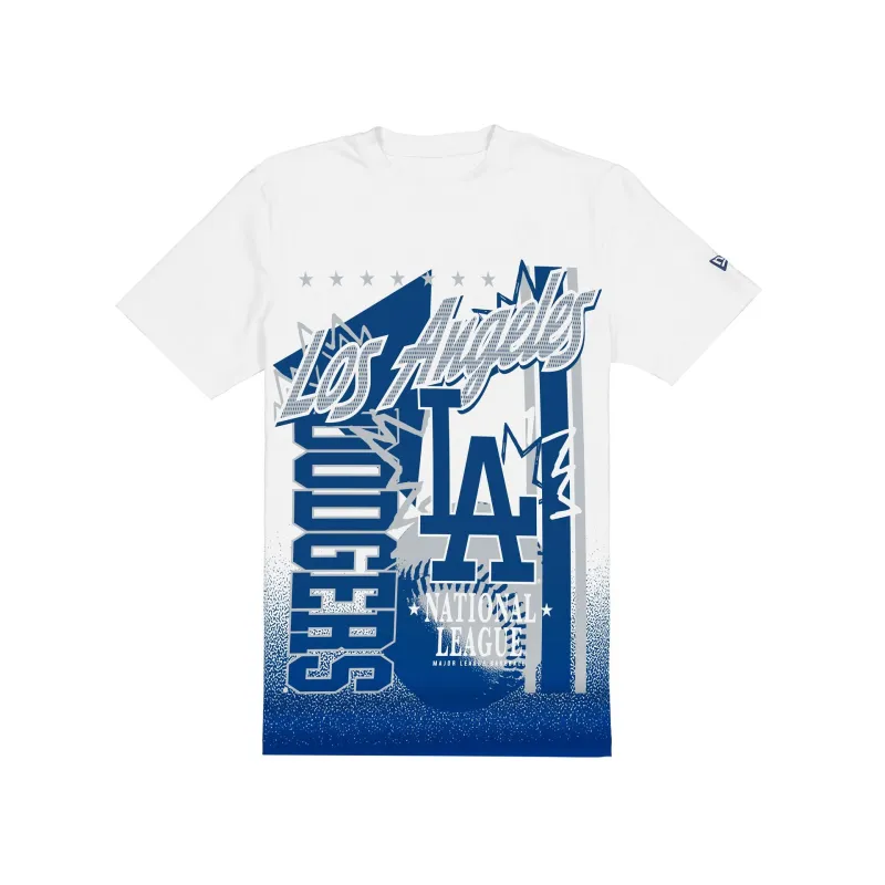 Los Angeles Dodgers Sport Classics White Short-Sleeve T-Shirt sold by New Era