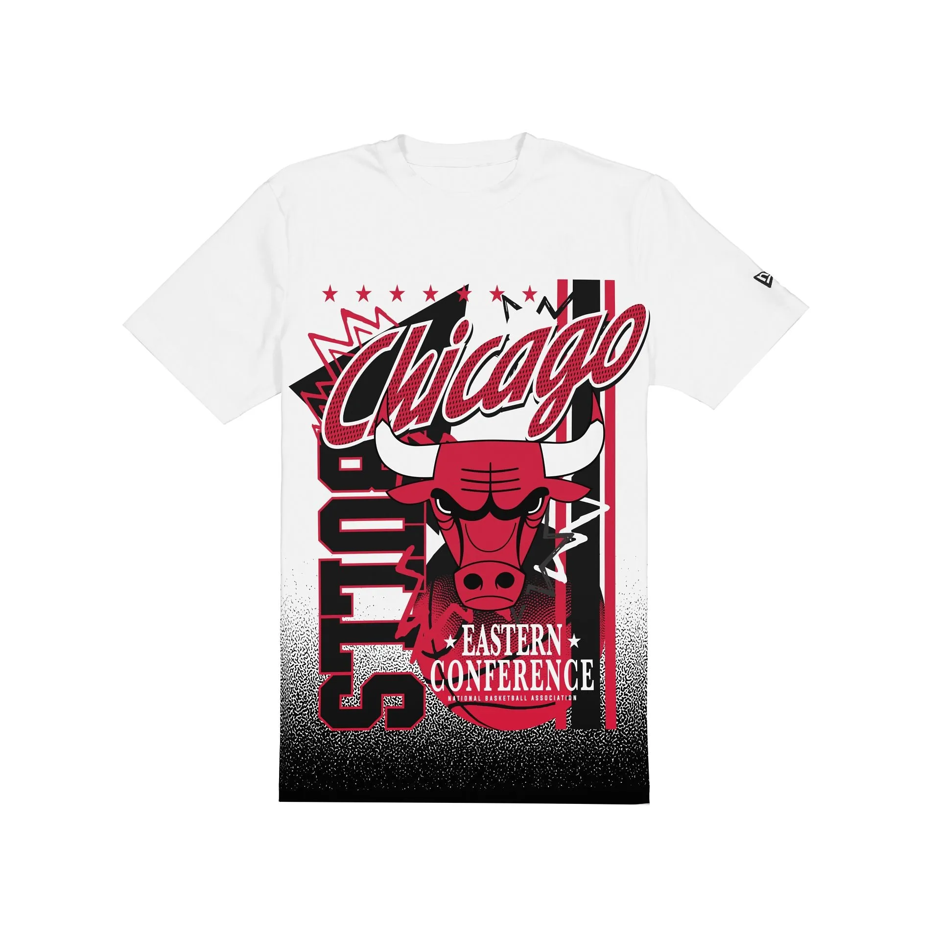 Chicago Bulls Sport Classics White Short-Sleeve T-Shirt sold by New Era