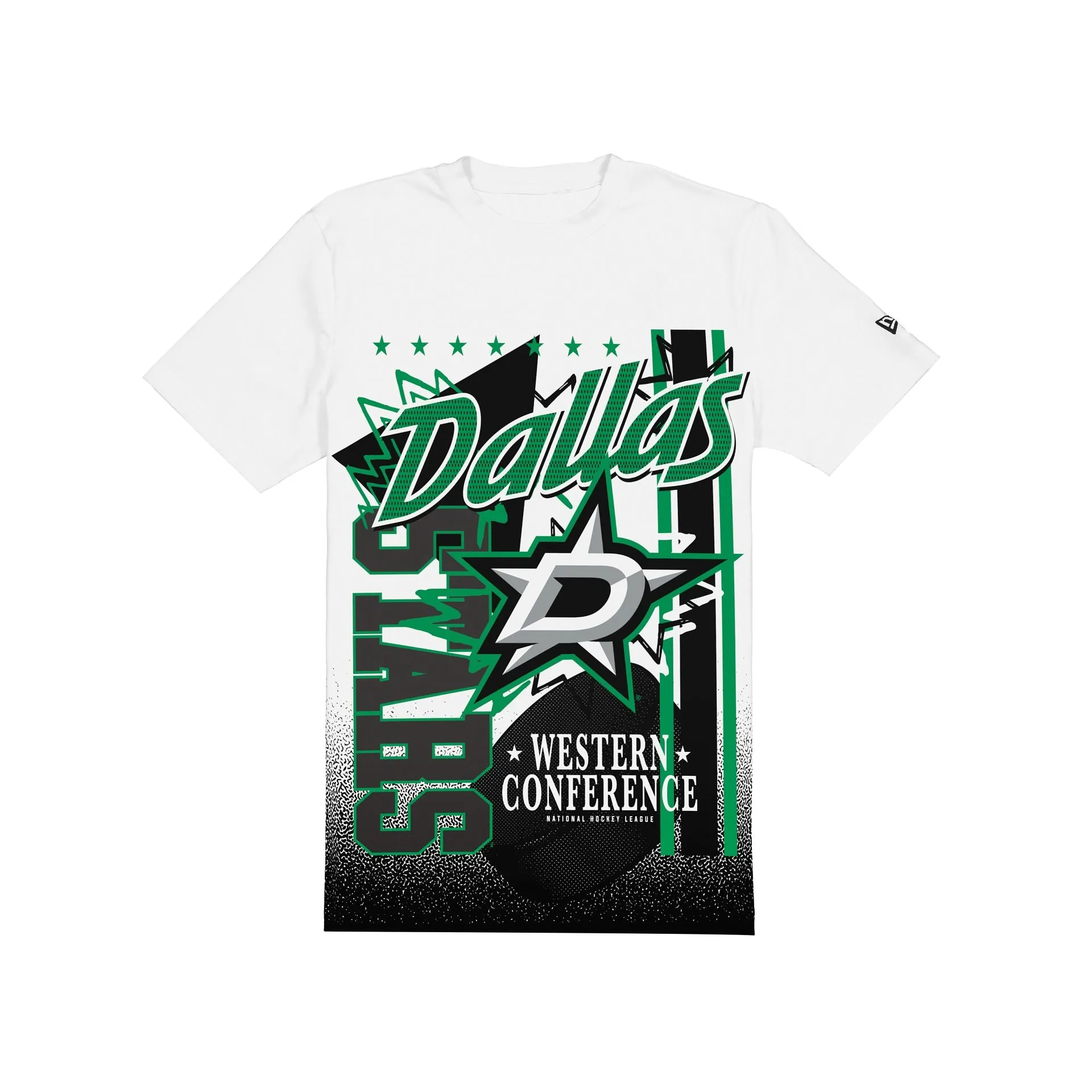 Dallas Stars Sport Classics White Short-Sleeve T-Shirt sold by New Era