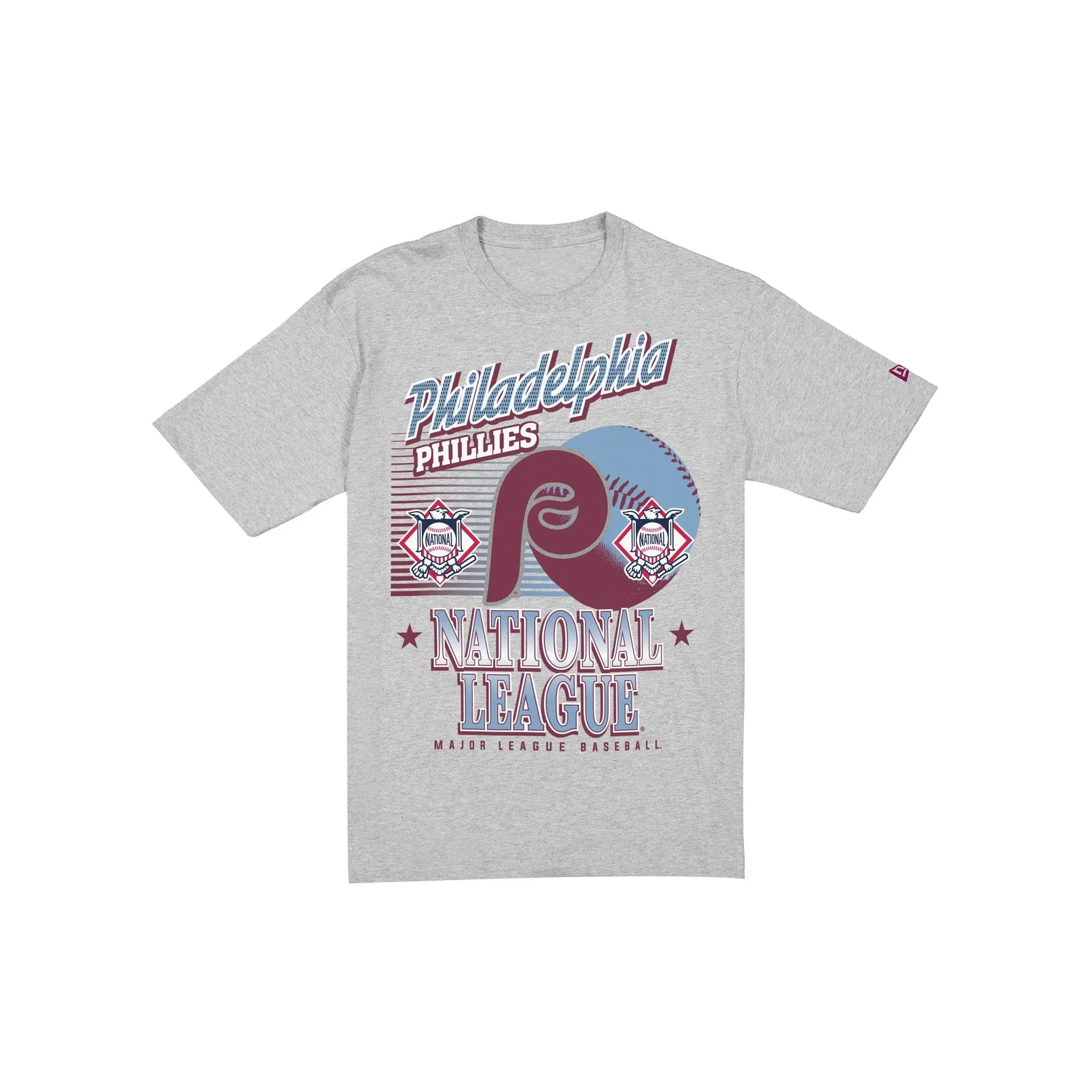 Philadelphia Phillies Sport Classics Heather Gray Short-Sleeve T-Shirt sold by New Era