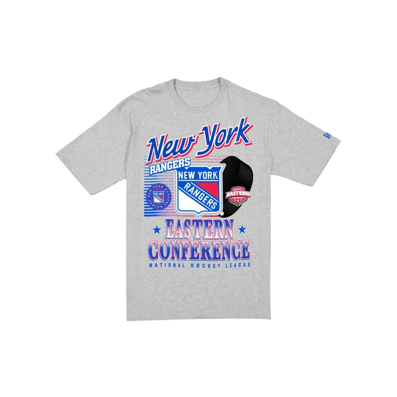 New York Rangers Sport Classics Heather Gray Short-Sleeve T-Shirt sold by New Era