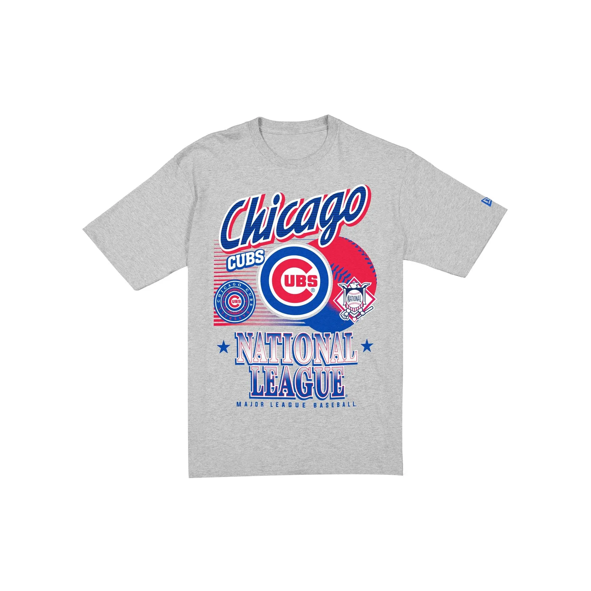 Chicago Cubs Sport Classics Heather Gray Short-Sleeve T-Shirt sold by New Era