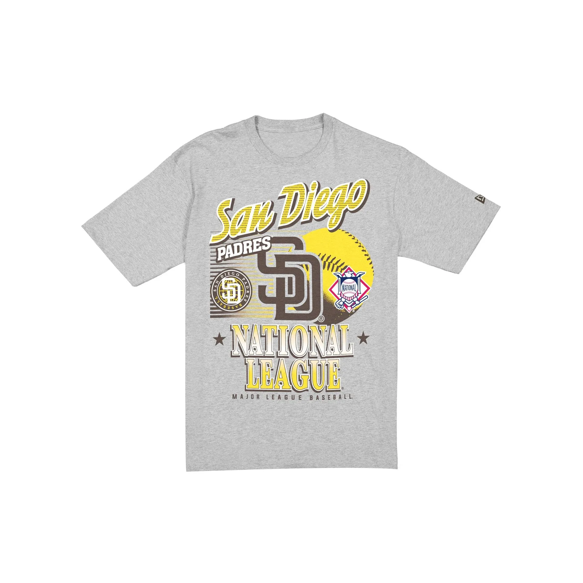 San Diego Padres Sport Classics Heather Gray Short-Sleeve T-Shirt sold by New Era