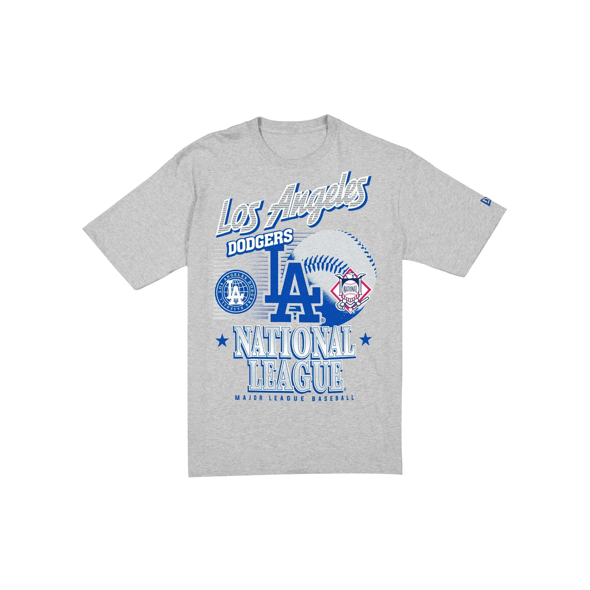 Los Angeles Dodgers Sport Classics Heather Gray Short-Sleeve T-Shirt sold by New Era