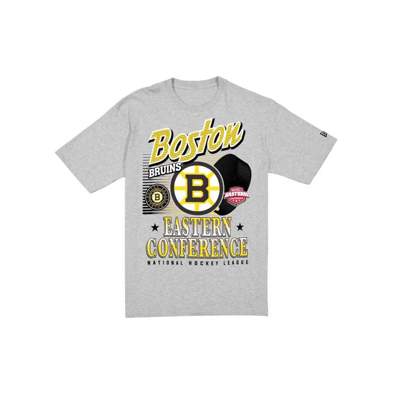 Boston Bruins Sport Classics Heather Gray Short-Sleeve T-Shirt sold by New Era