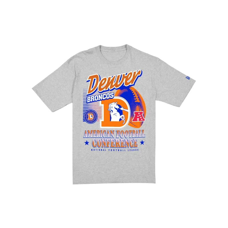 Denver Broncos Sport Classics Heather Gray Short-Sleeve T-Shirt sold by New Era