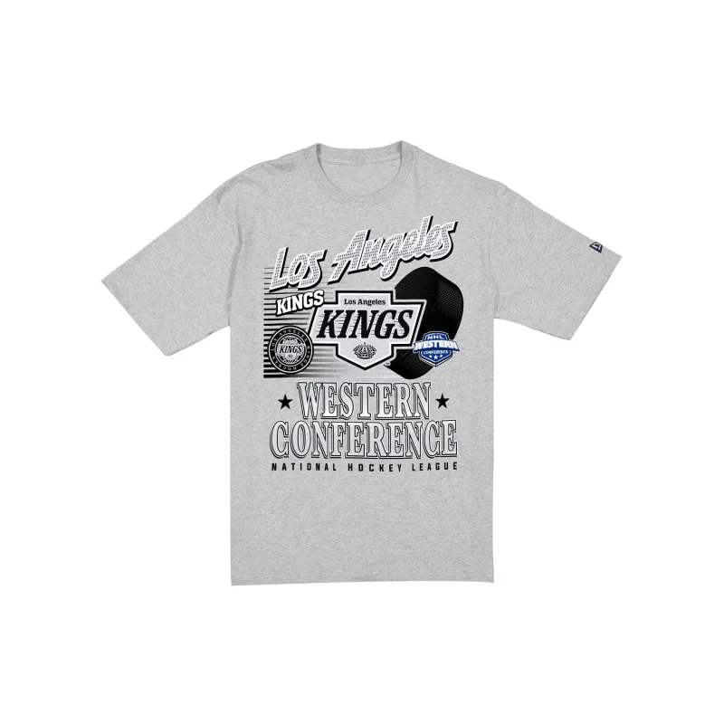 Los Angeles Kings Sport Classics Heather Gray Short-Sleeve T-Shirt sold by New Era
