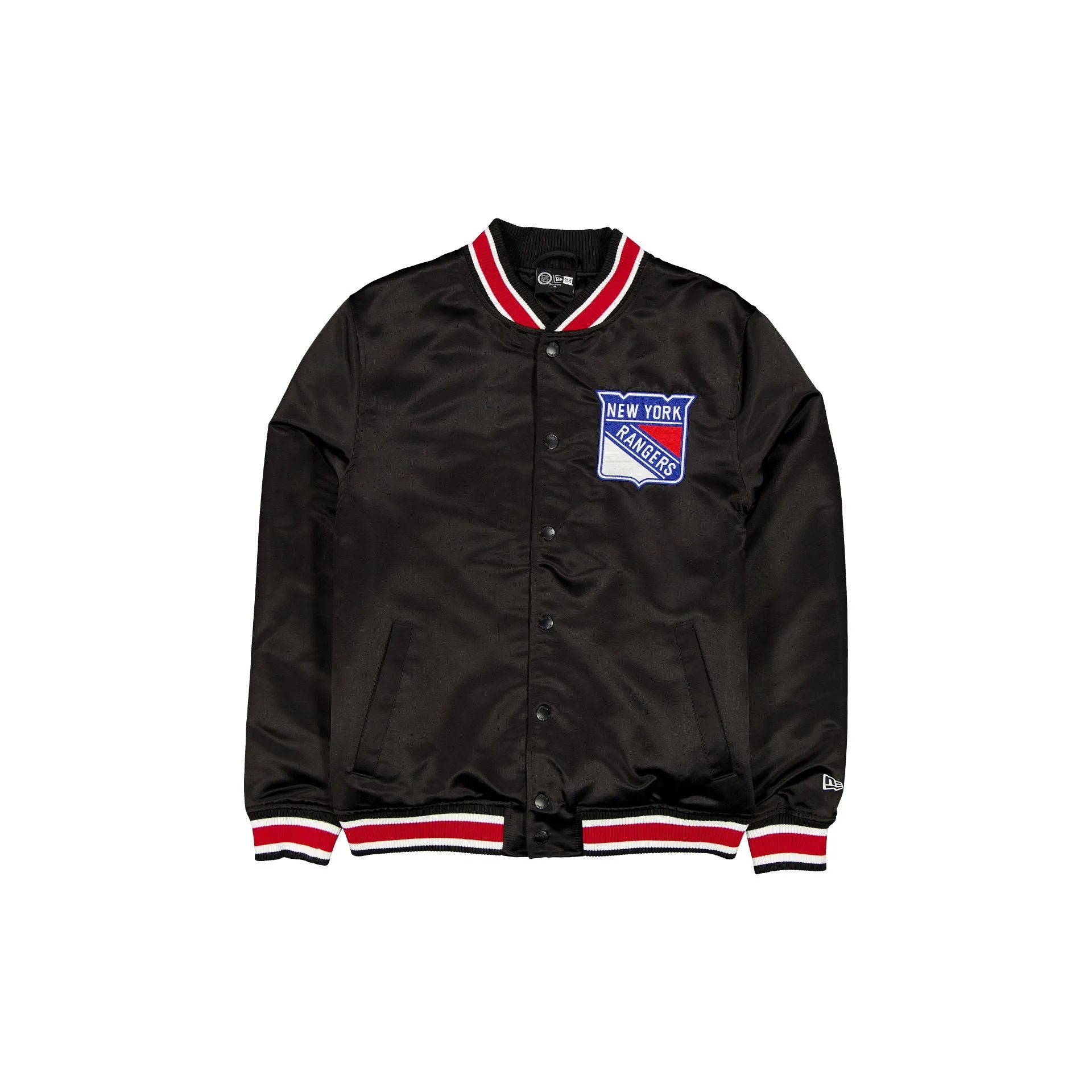New York Rangers Sport Classics Black Satin Jacket sold by New Era