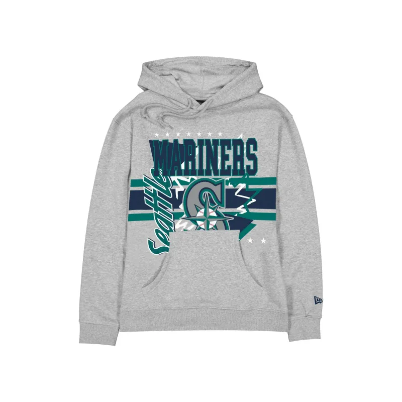 Seattle Mariners Sport Classics Heather Gray Hoodie sold by New Era