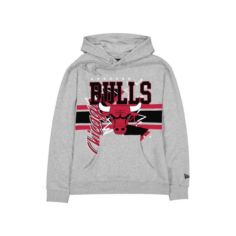 Chicago Bulls Sport Classics Heather Gray Hoodie sold by New Era