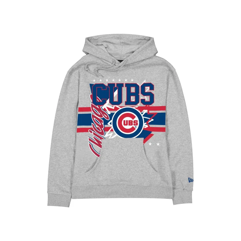 Chicago Cubs Sport Classics Heather Gray Hoodie sold by New Era