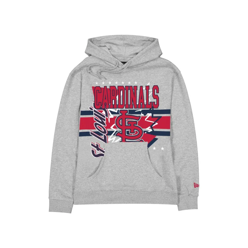 St. Louis Cardinals Sport Classics Heather Gray Hoodie sold by New Era