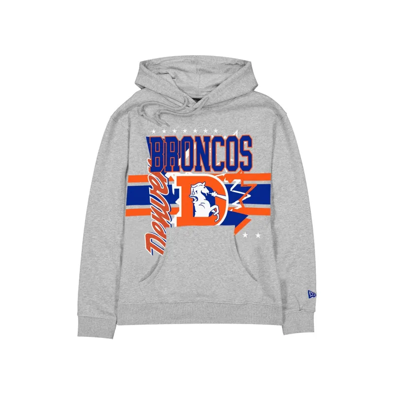 Denver Broncos Sport Classics Heather Gray Hoodie sold by New Era