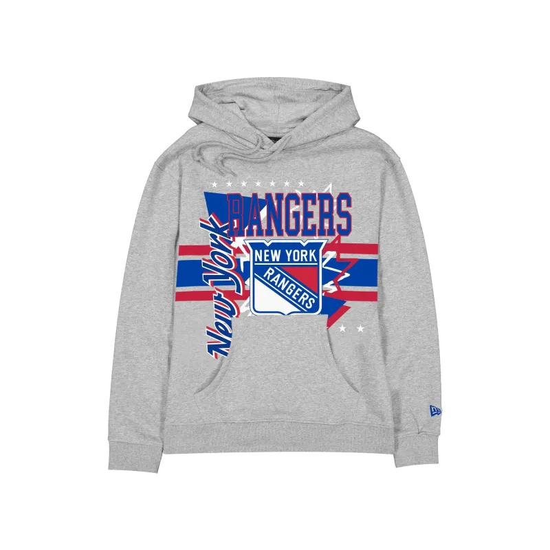 New York Rangers Sport Classics Heather Gray Hoodie sold by New Era