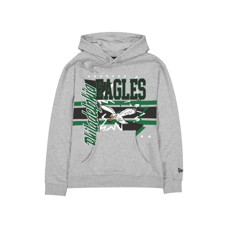Philadelphia Eagles Sport Classics Heather Gray Hoodie sold by New Era