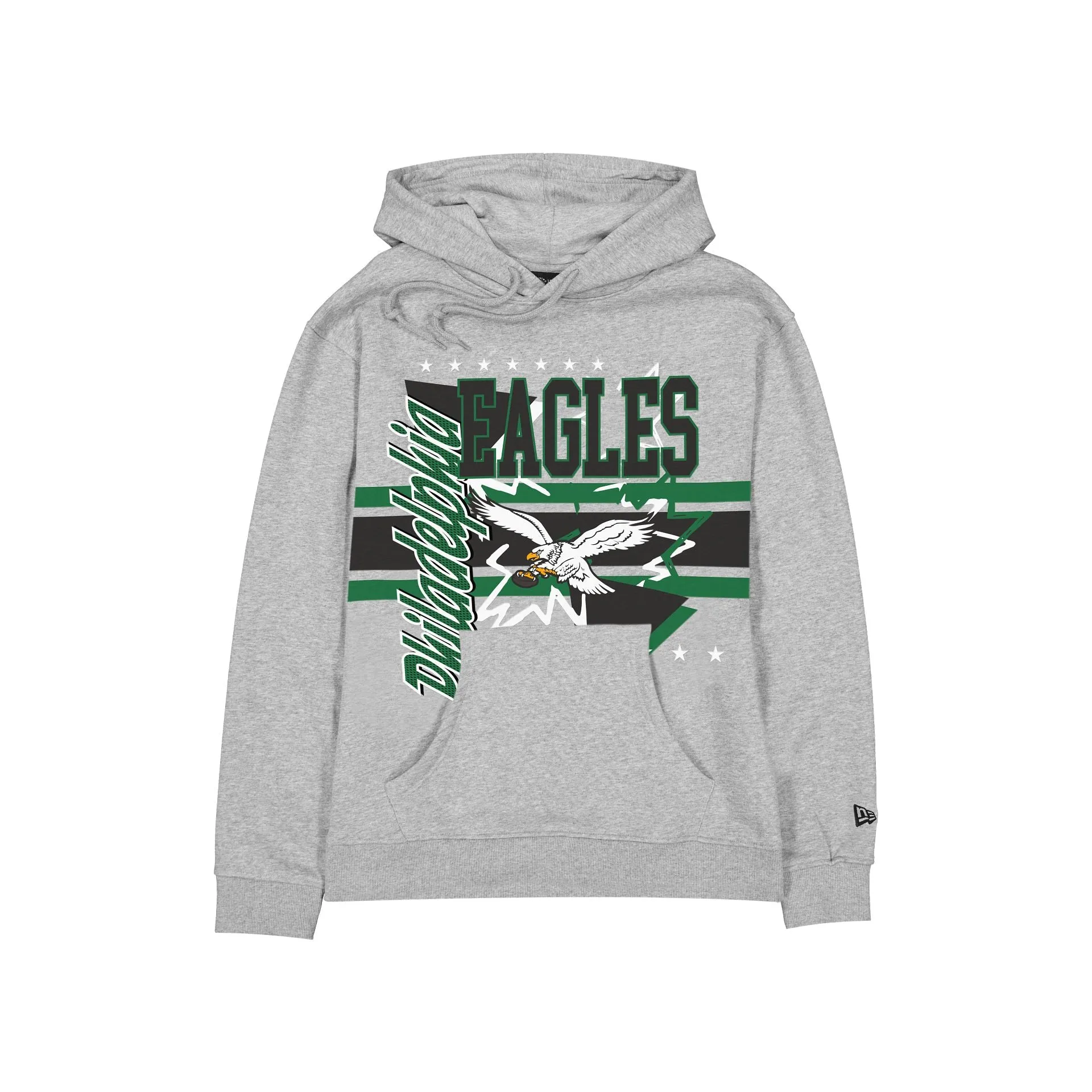 Philadelphia Eagles Sport Classics Heather Gray Hoodie sold by New Era