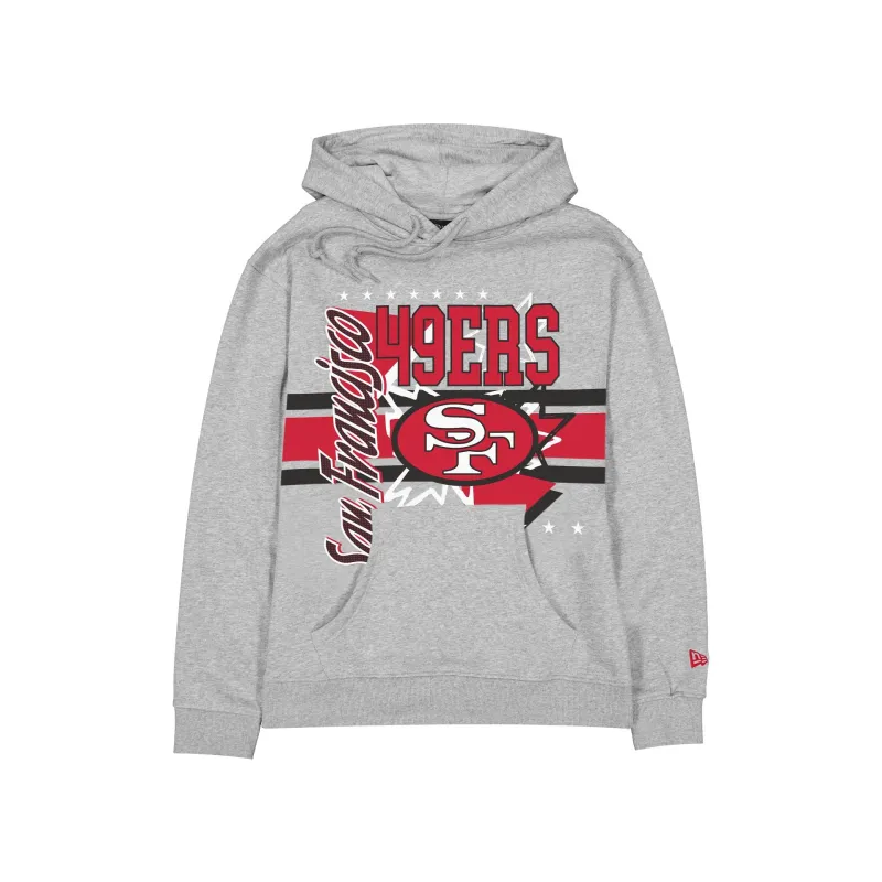 San Francisco 49ers Sport Classics Heather Gray Hoodie sold by New Era