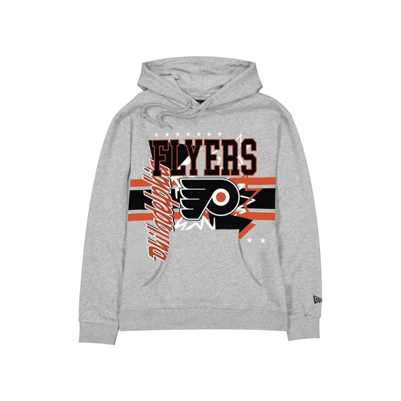 Philadelphia Flyers Sport Classics Heather Gray Hoodie sold by New Era