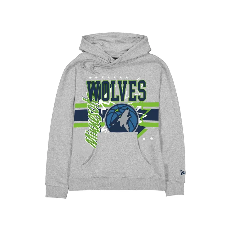 Minnesota Timberwolves Sport Classics Heather Gray Hoodie sold by New Era