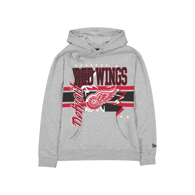 Detroit Red Wings Sport Classics Heather Gray Hoodie sold by New Era