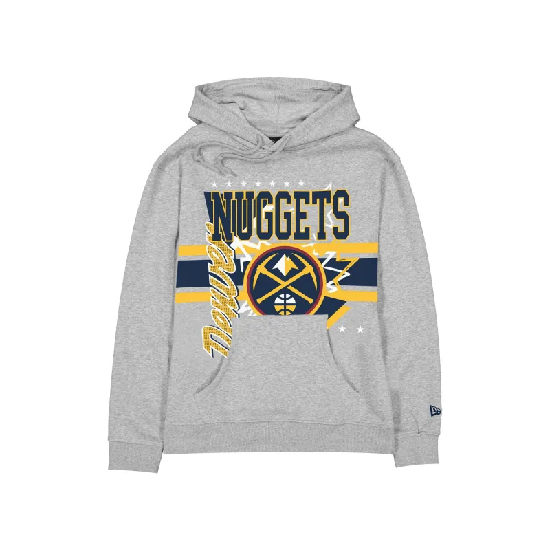 Denver Nuggets Sport Classics Heather Gray Hoodie sold by New Era