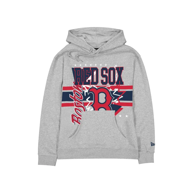 Boston Red Sox Sport Classics Heather Gray Hoodie sold by New Era