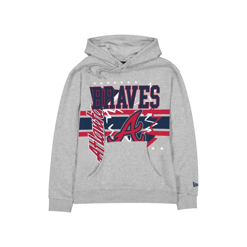 Atlanta Braves Sport Classics Heather Gray Hoodie sold by New Era