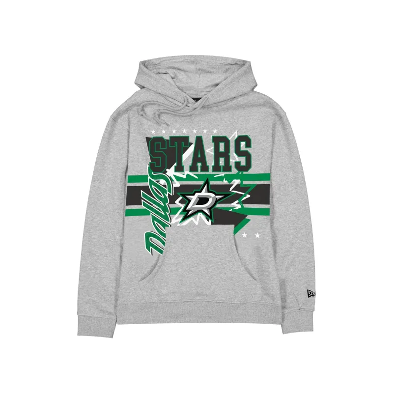 Dallas Stars Sport Classics Heather Gray Hoodie made by New Era