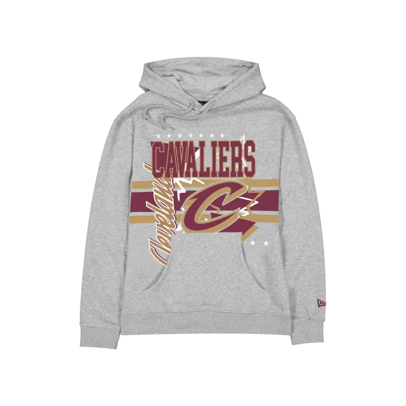 Cleveland Cavaliers Sport Classics Heather Gray Hoodie sold by New Era