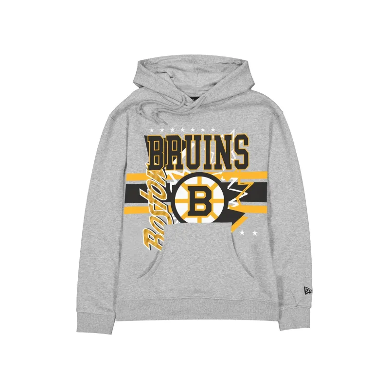 Boston Bruins Sport Classics Heather Gray Hoodie sold by New Era