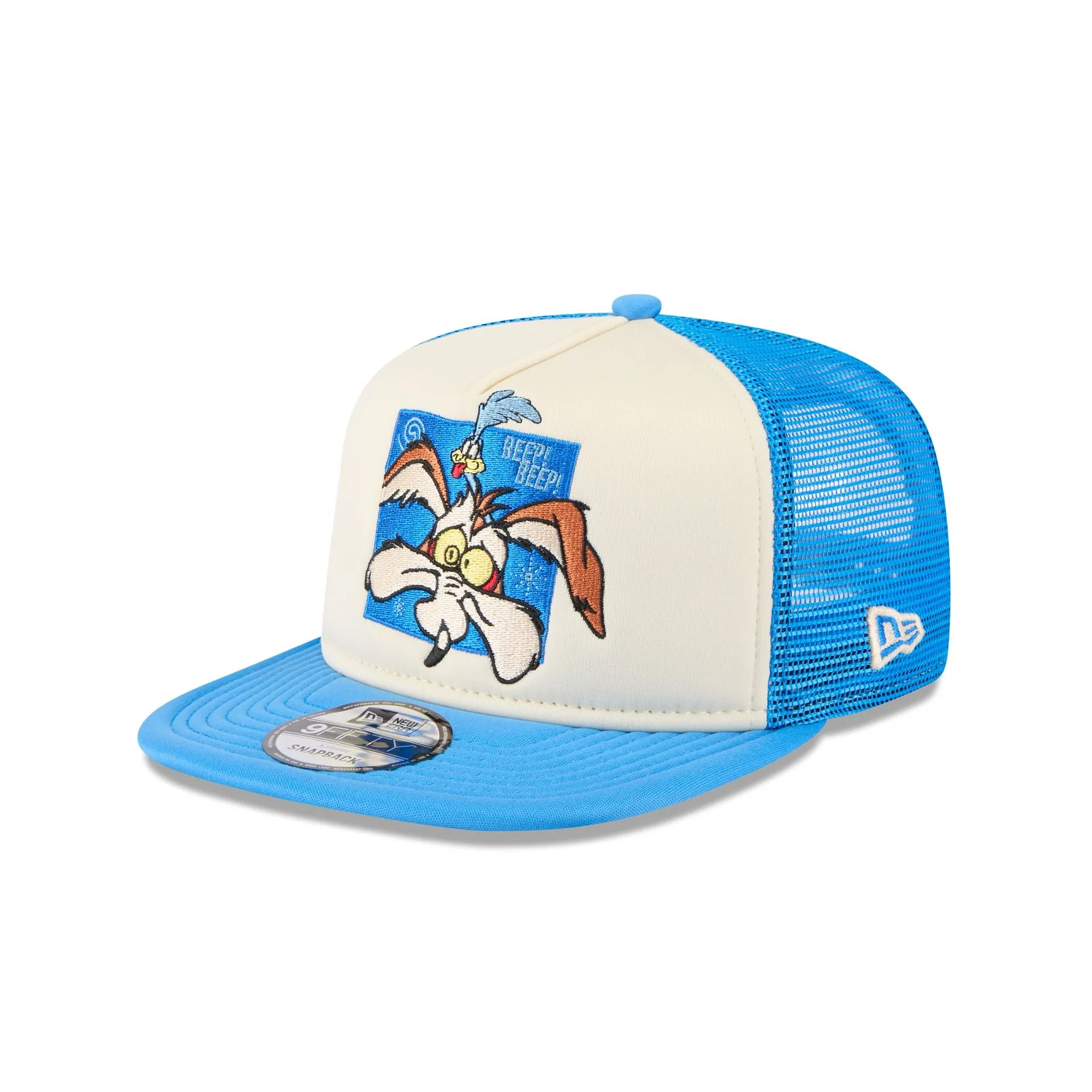 Looney Tunes Beep! Beep! 9FIFTY A-Frame Trucker Hat sold by New Era