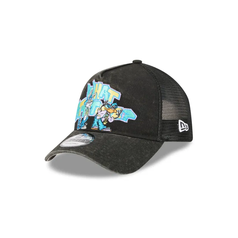Looney Tunes Bugs n' Daffy 9FORTY A-Frame Trucker Hat sold by New Era