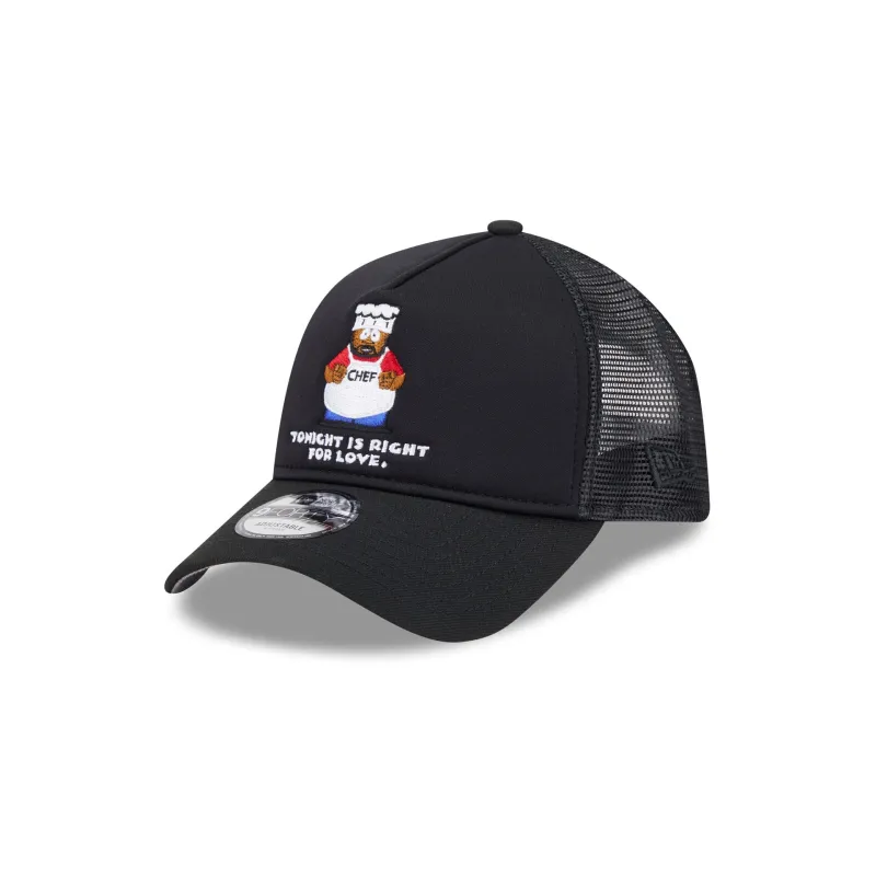 South Park Chef 9FORTY A-Frame Trucker Hat sold by New Era