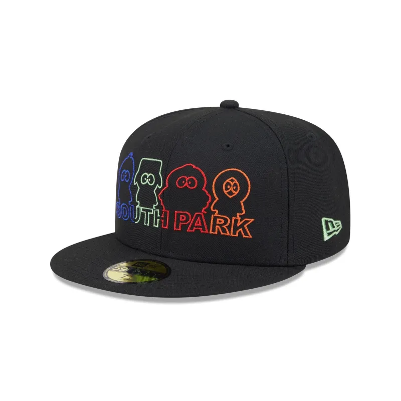 South Park Character Wordmark 59FIFTY Fitted Hat sold by New Era