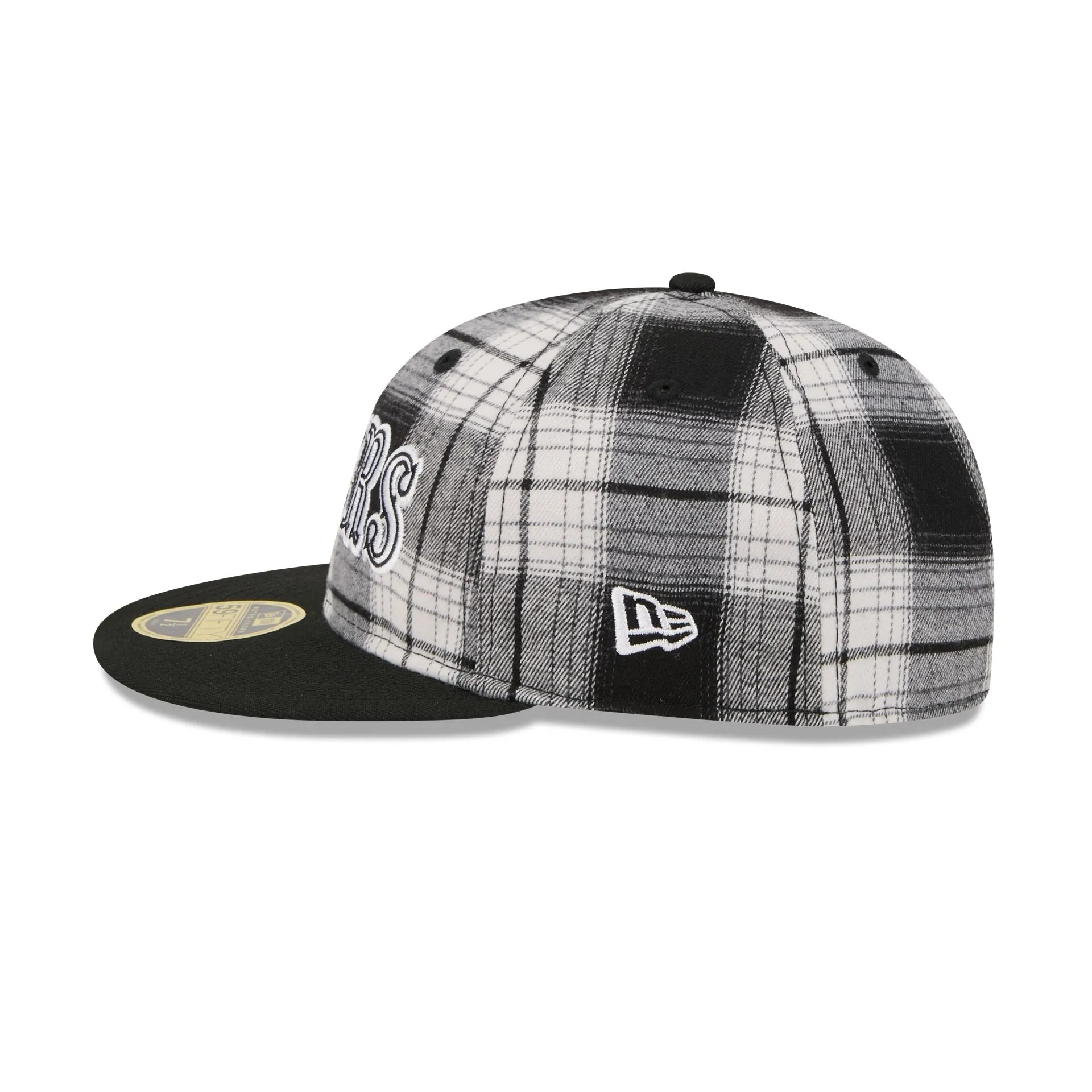 San Francisco 49ers Grunge Plaid Retro Crown 59FIFTY Fitted Hat sold by New Era product image thumbnail 5