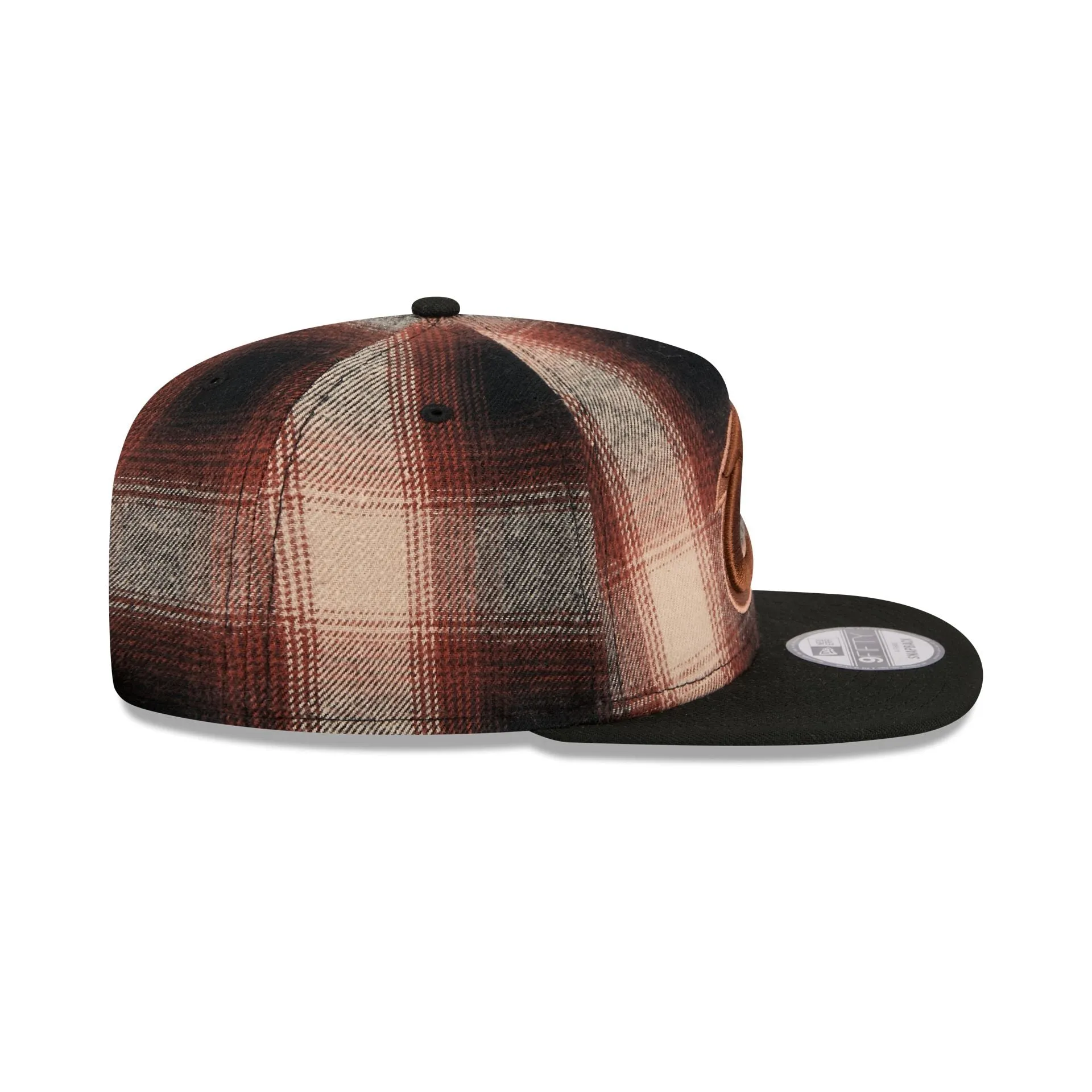 Cleveland Cavaliers Grunge Plaid 9FIFTY A-Frame Adjustable Hat sold by New Era product image thumbnail 5