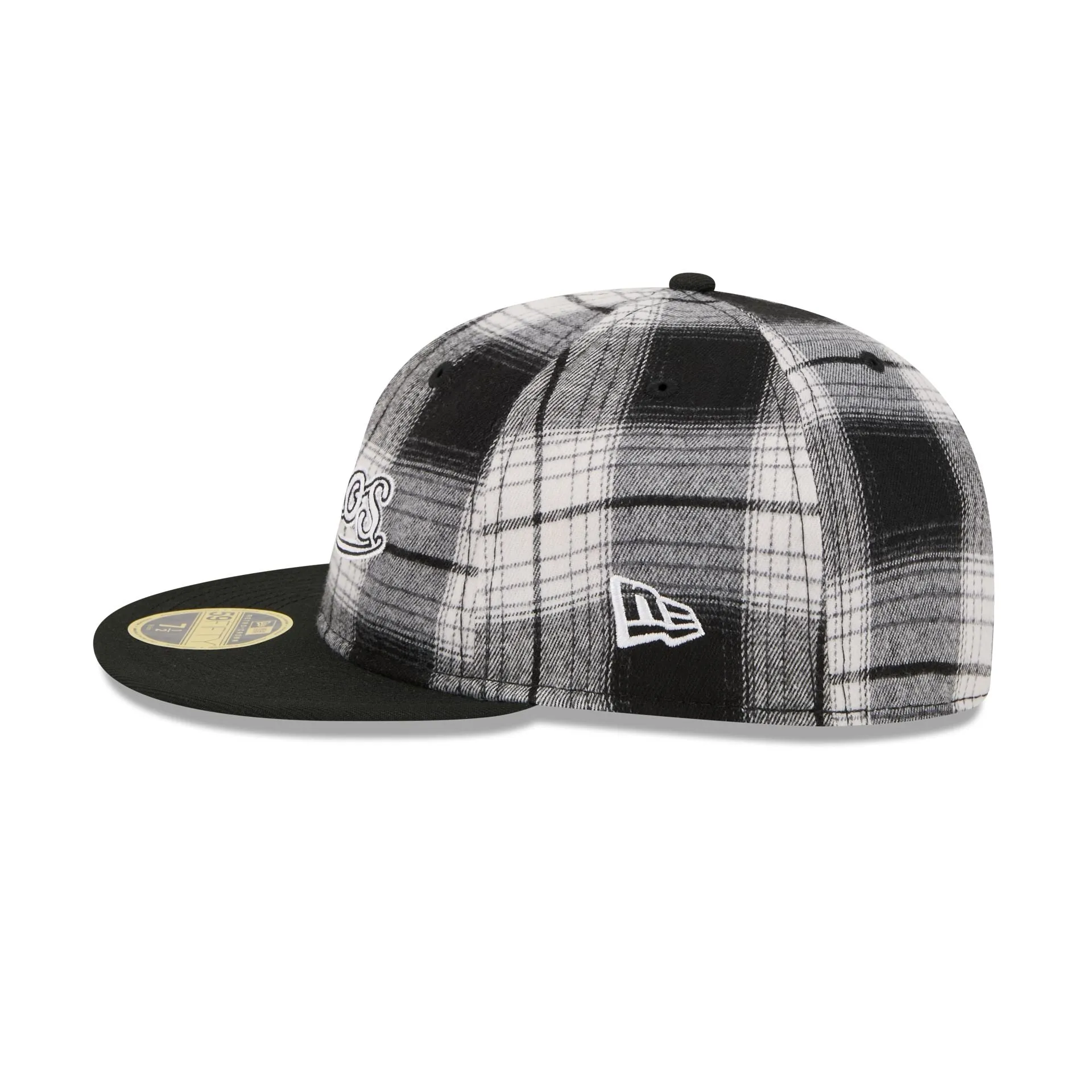 Houston Astros Grunge Plaid Retro Crown 59FIFTY Fitted Hat sold by New Era product image thumbnail 5
